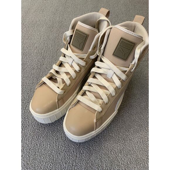 PUMA Men US 9.5 Brown‎ High Top Sneakers - Picture 2 of 16